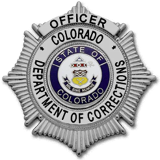 Colorado Department of Corrections Badge Officer