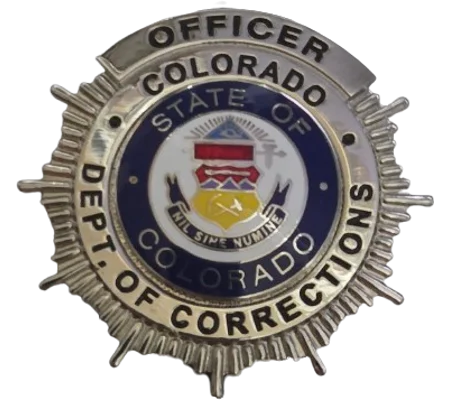 Colorado Department of Corrections Dress Badge Officer