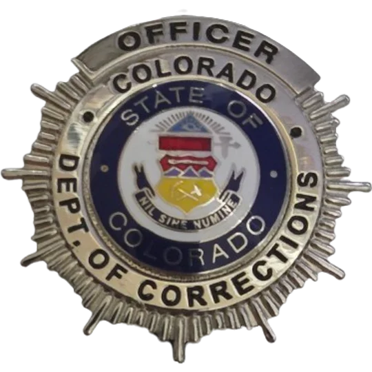 Colorado Department of Corrections Dress Badge Officer