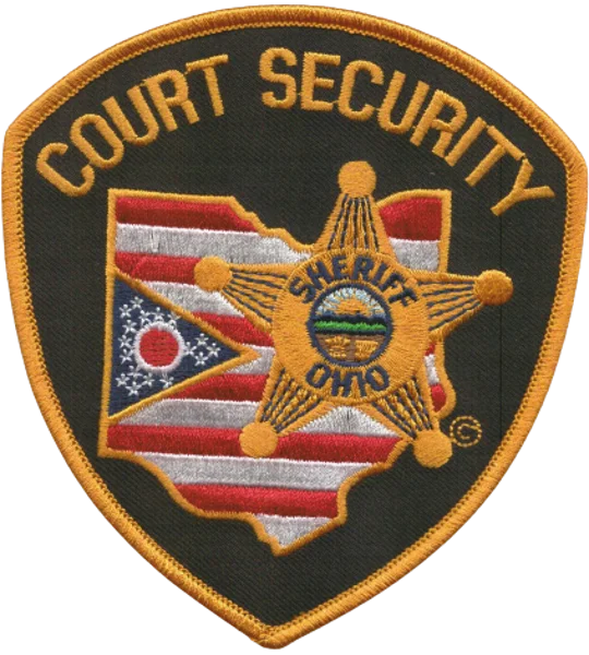 OH Buckeye Ohio State Sheriff Shoulder Patch Court Security