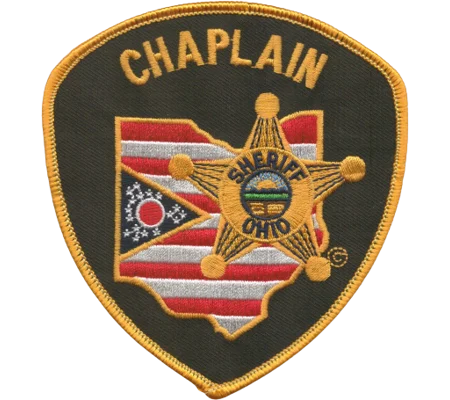 OH Buckeye Ohio State Sheriff Shoulder Patch Chaplain