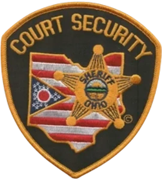 OH Buckeye Ohio State Sheriff Shoulder Patch Court Security