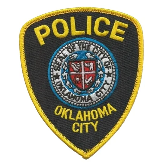 OK Oklahoma State City Police Shoulder Patch