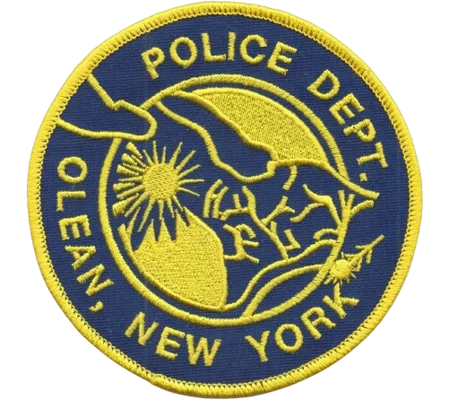 NY New York State Olean Police Department Shoulder Patch
