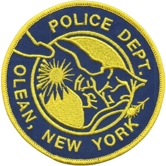 NY New York State Olean Police Department Shoulder Patch