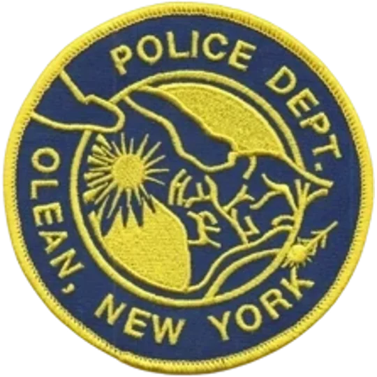 NY New York State Olean Police Department Shoulder Patch