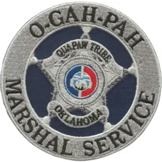 OK Oklahoma O GA PAH Marshal Service Qua Paw Tribe Patch