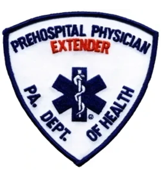 PA Pennsylvania Prehospital Physician Extender Shoulder Patch