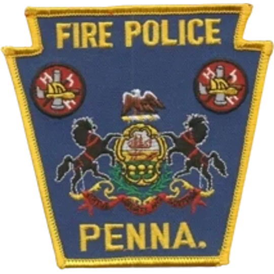PA Pennsylvania State Fire Police Shoulder Patch