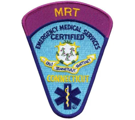 CT Connecticut EMS Emergency Medical Services MRT Shoulder Patch