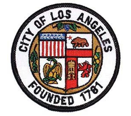CA California City of Los Angeles Patch Round