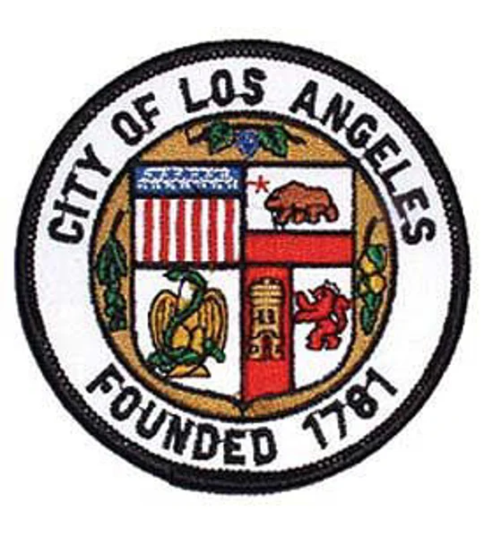 CA California City of Los Angeles Patch Round