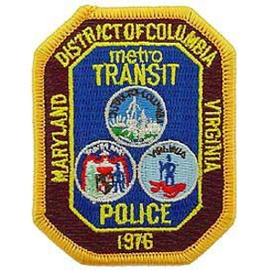 DC Metropolitan Metro Transit Police Department Patch