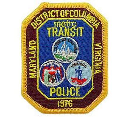 DC Metropolitan Metro Transit Police Department Patch