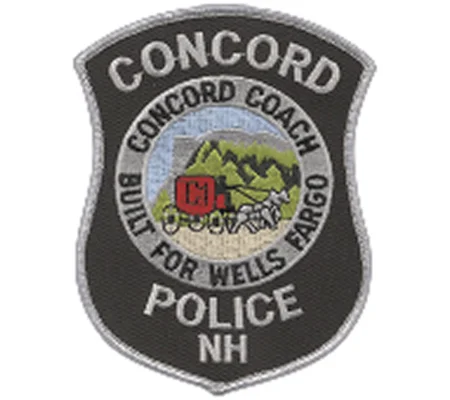 NH New Hampshire State Concord Police Shoulder Patch