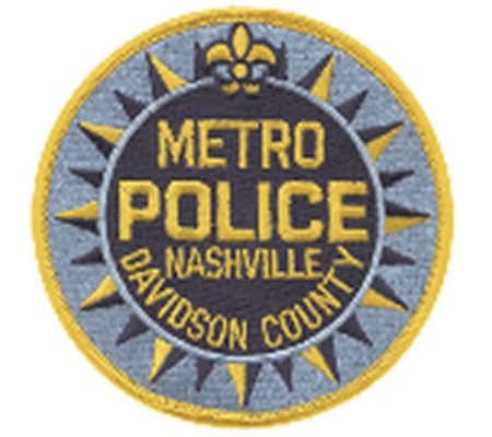 TN Tennessee State Nashville Metro Police Shoulder Patch