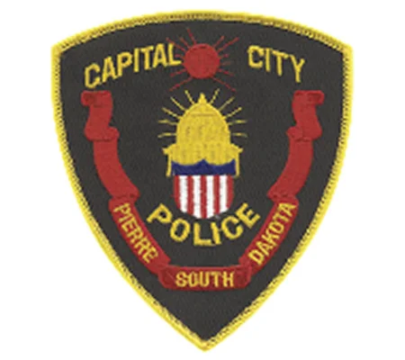SD South Dakota State Pierre Police Shoulder Patch