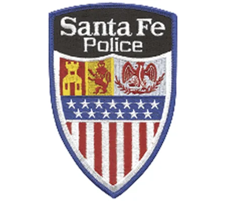 NM New Mexico State Santa Fe Police Shoulder Patch