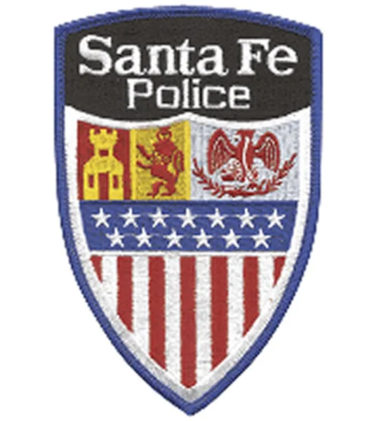 NM New Mexico State Santa Fe Police Shoulder Patch