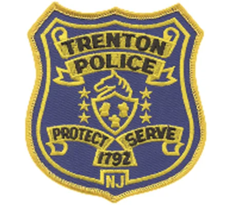 NJ New Jersey State Trenton Police Shoulder Patch