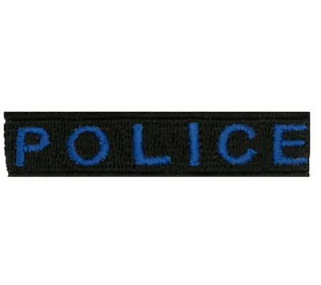 Mourning Band 1/2" Black with Police