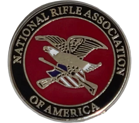 Tie Tac Silver Color NRA National Rifle Association