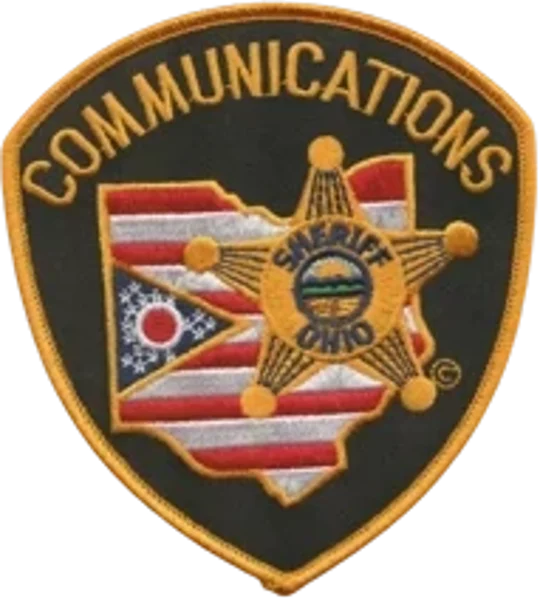 OH Buckeye Ohio State Sheriff Shoulder Patch Communications