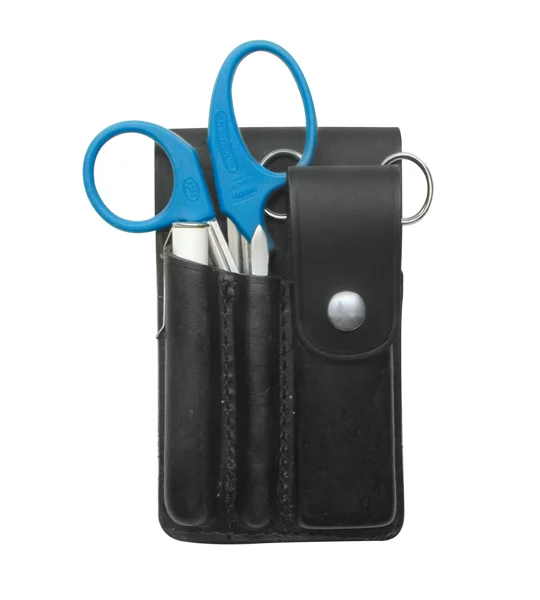 Leather Rescue Responder Paddle Hip Belt Holster Set