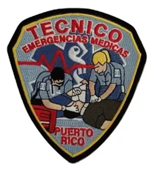 PR Puerto Rico Tecnico Emergency Medical Technician Patch
