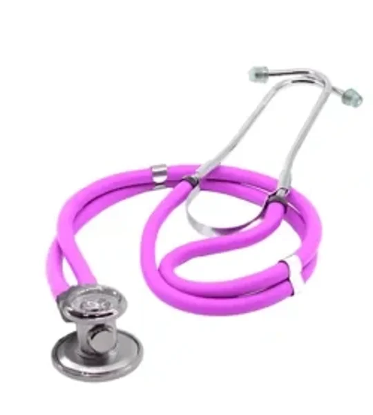 EMS Sprague-Rappaport Type Two Tube Stethoscope Pink