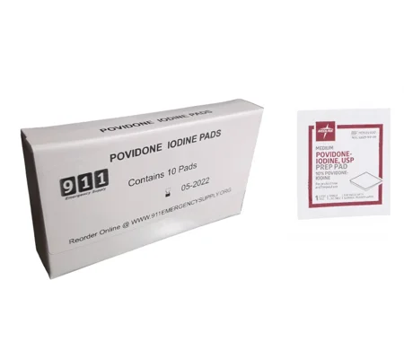 Kit Box Refill Povidone Iodine Pads