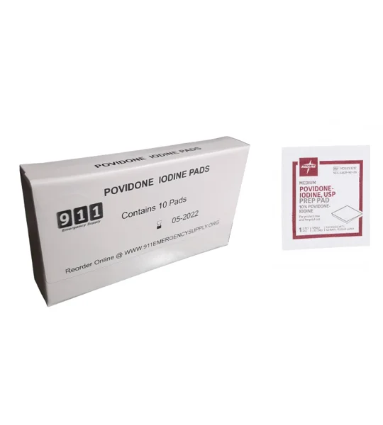 Kit Box Refill Povidone Iodine Pads