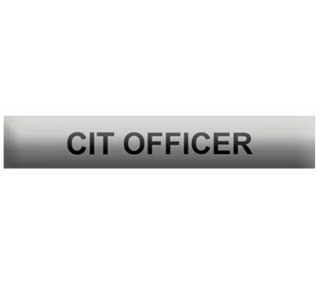 Commendation Bar Merit Award Crisis Intervention Team Officer