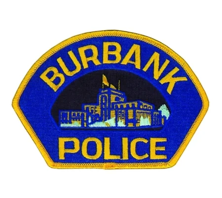 CA California Burbank Police Shoulder Patch