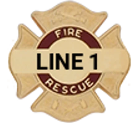 Custom Engraved Maltese Cross Tac Fire Rescue