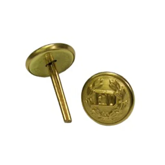 Replacement Cap Hat FD Button Gold