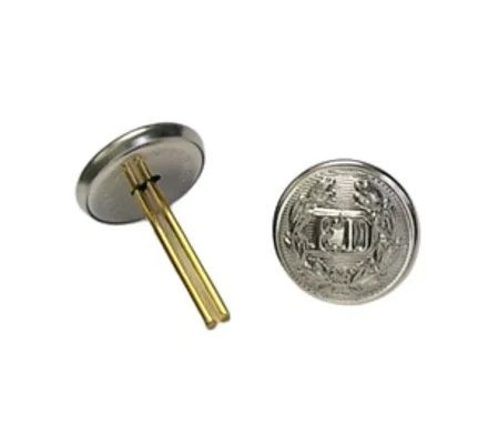 Replacement Cap Hat FD Button Silver