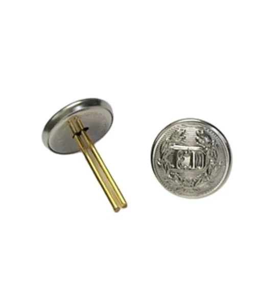 Replacement Cap Hat FD Button Silver