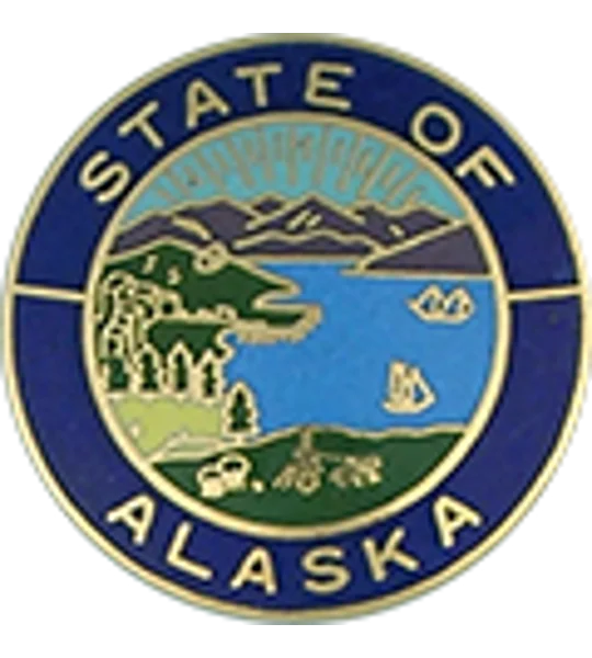 Collar Insignia Tac Pin State Seal ID Idaho