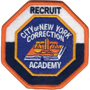 NYPD City of New York Correction Academy Patch