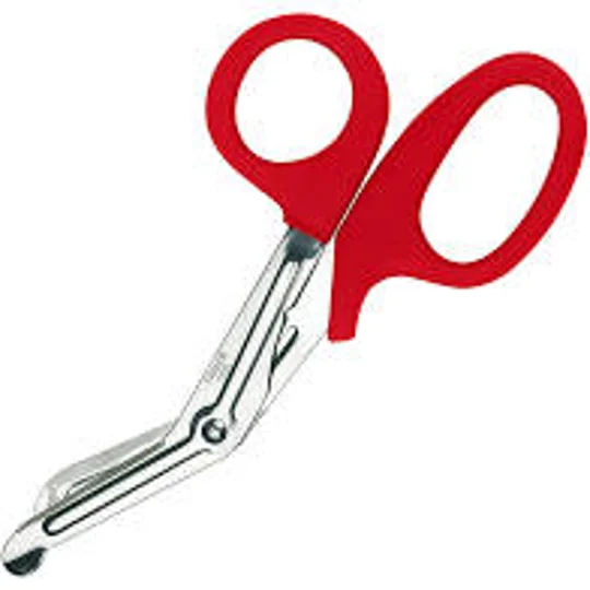 Emergency Trauma Shears Scissors 7.5 Large Red