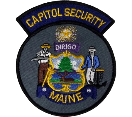 ME Maine State Police Capitol Security Shoulder Patch