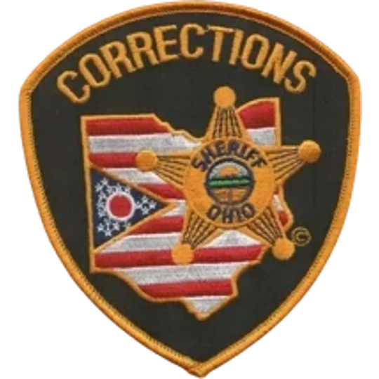 OH Buckeye Ohio State Sheriff Shoulder Patch Corrections