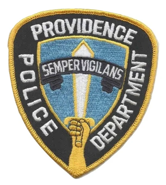 RI Rhode Island State Providence Police Shoulder Patch