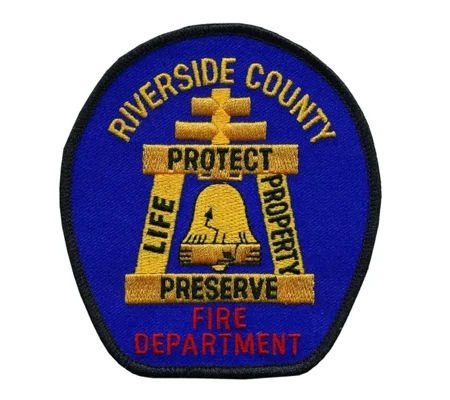 CA California Riverside County Fire Department Shoulder Patch