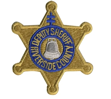 CA California Riverside County Sheriff Badge Patch