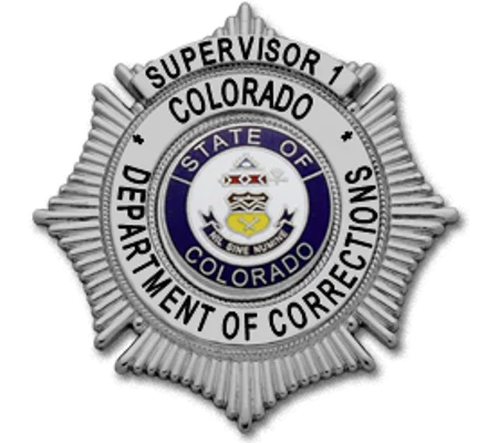 Colorado Department of Corrections Badge Supervisor 1