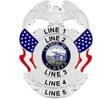 Custom Fire Rescue Police Security Badge