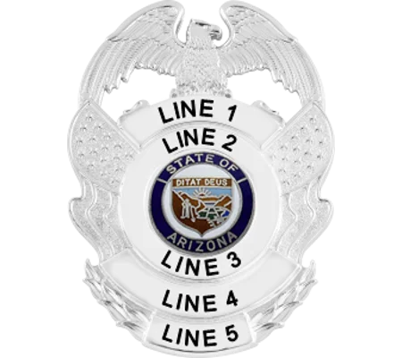Custom Fire Rescue Police Security Badge