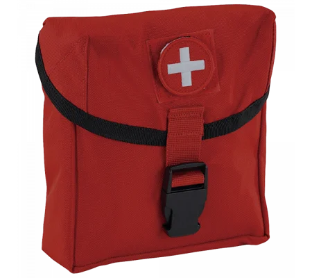 Tactical Trauma & First Aid Kit Pouch Red Platoon Kit